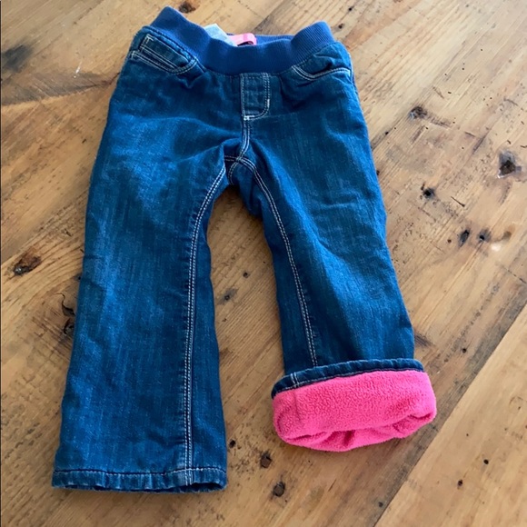 old navy fleece lined jeans